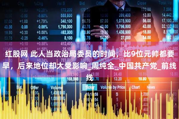 红股网 此人当政治局委员的时间，比9位元帅都要早，后来地位却大受影响_周纯全_中国共产党_前线