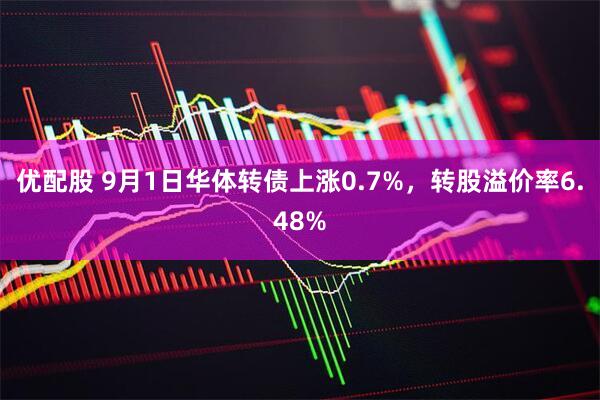 优配股 9月1日华体转债上涨0.7%，转股溢价率6.48%