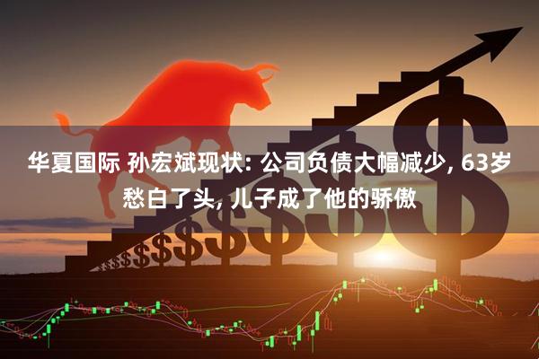 华夏国际 孙宏斌现状: 公司负债大幅减少, 63岁愁白了头, 儿子成了他的骄傲